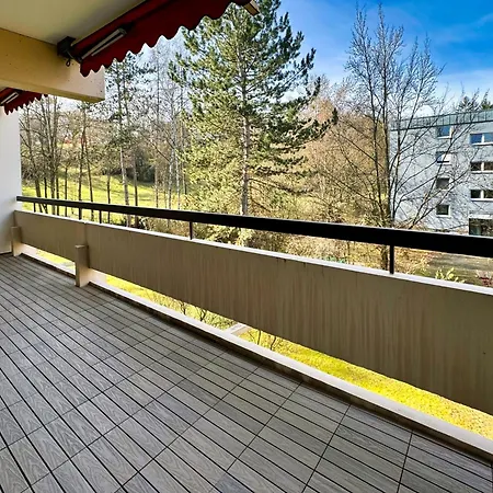 3 Apartment, 90 Qm, Ruhig Und Zentrumsnah, Max 6 Pers, 15 Qm Balkon , Private Garage, Internet 1000 Mbit Apartment